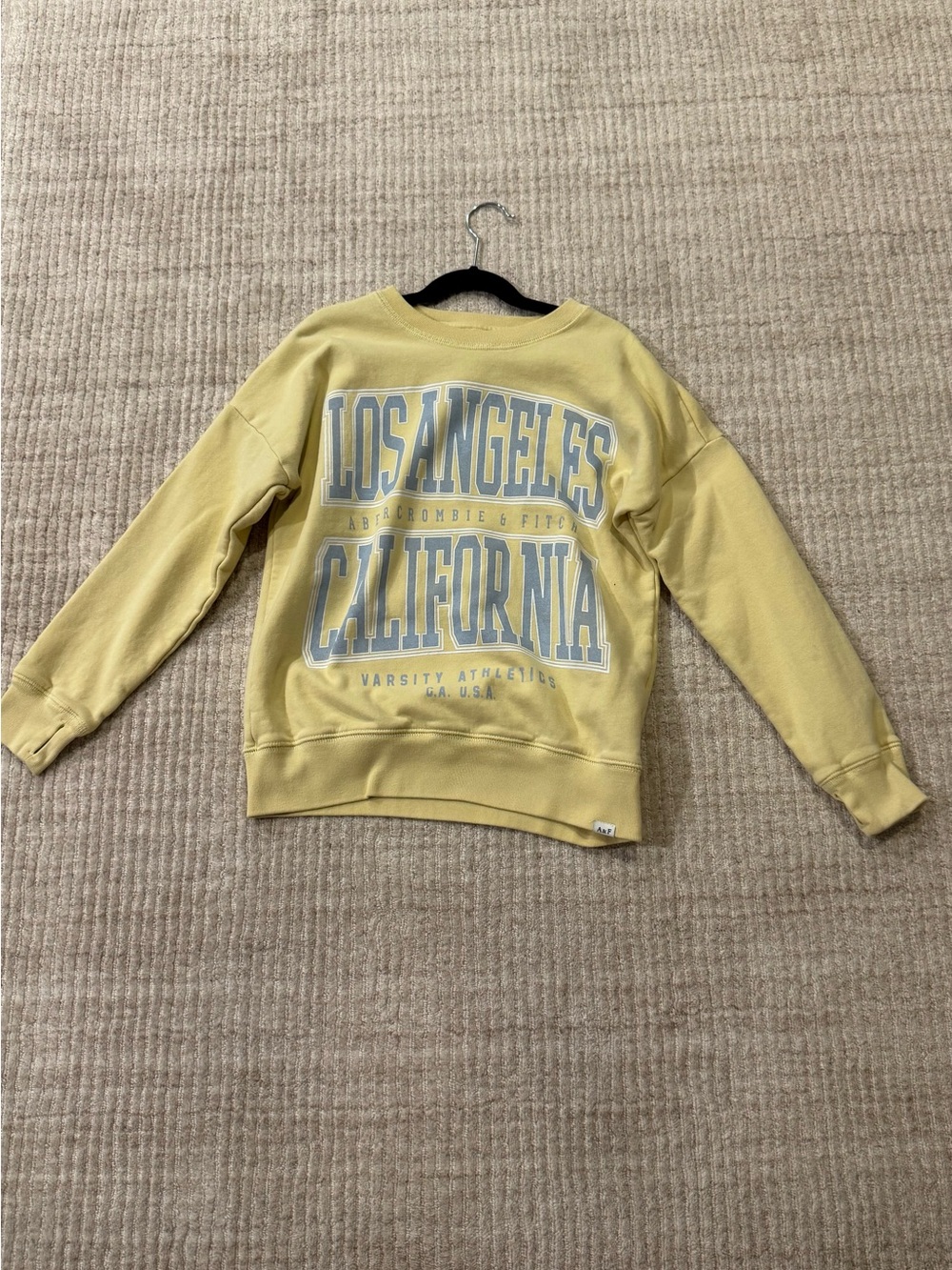 Abercrombie Kids Los Angeles California Graphic Crewneck Sweatshirt 9/10